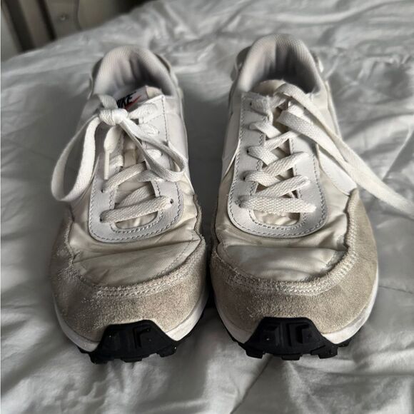 Offer a Price Nike Daybreak White/Beige Suede & Mesh Sneakers Women’s 8.5 - Picture 13 of 16